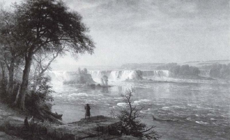 Albert Bierstadt Die Wasserfalle von St Anthony Germany oil painting art